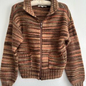LOFT Earthy Tone Knit Sweater